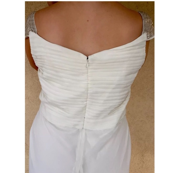 Ralph Lauren Evening Long Formal Wedding Silk Gown - Picture 1 of 8